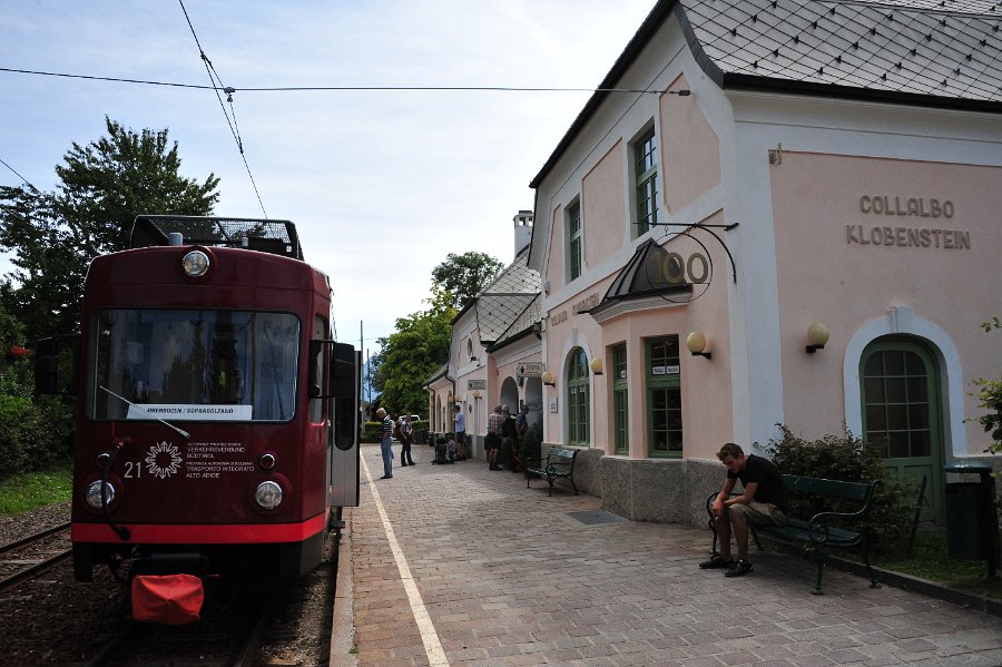 2011.09.07 Rittnerbahn von Oberbozen nach Klobenstein bei Bozen (25)